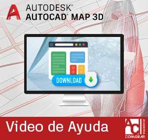 Descarga en browser de AutoCAD Map 3D 2020