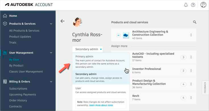 administradores-principales-y-secundarios-autodesk